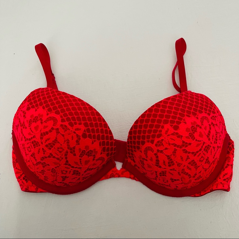 Victoria Secret Red Push-up Bra